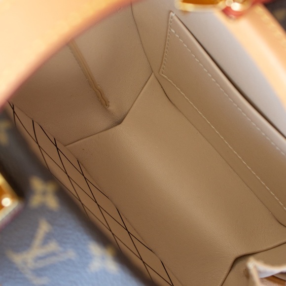 Louis Vuitton Petite Boite Chapeau Monogram Crossbody Canvas Bag - Picture 11 of 16